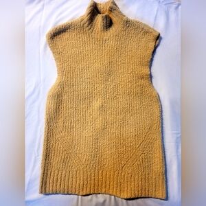 Zara Mustard Yellow Sweater Vest